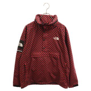 シュプリーム(Supreme)のSUPREME シュプリーム 11SS ×THE NORTH FACE Windbreaker Pullover ザ ノースフェイス ウィンドブレイカー プルオーバーパーカー レッド/ネイビー(マウンテンパーカー)