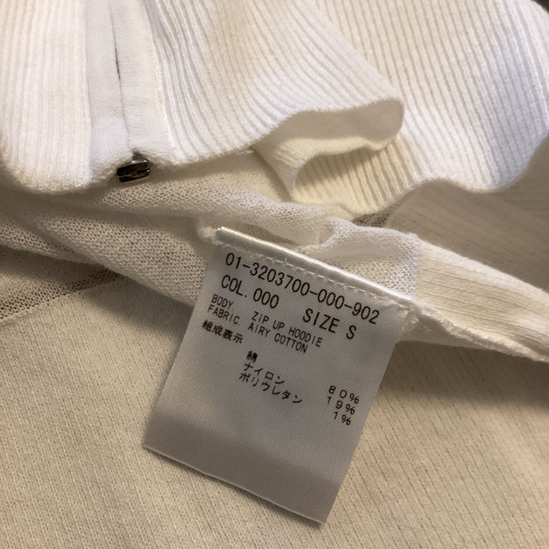 Theory - theory 23SS ウォッシャブル シアーパーカー ジップ Theory - theory 23SS ウォッシャブル シアーパーカー ジップ