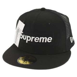 Supreme - SUPREME シュプリーム 22SS ×New Era Box Logo Mesh Backエ ニューエラ ボックスロゴ メッシュ バック ベースボールキャップ ブラック