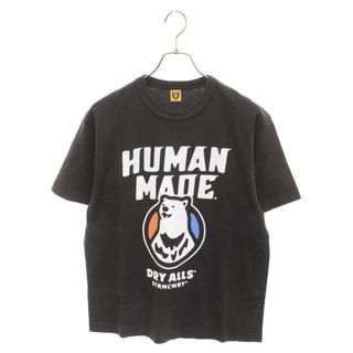 ヒューマンメイド(HUMAN MADE)のHUMAN MADE ヒューマンメイド 19SS DRY ALLS BEAR TEE ドライオールズ ベアプリント 半袖Tシャツ ブラック(Tシャツ/カットソー(半袖/袖なし))