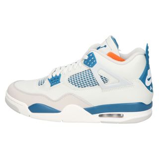 ナイキ(NIKE)のNIKE ナイキ AIR JORDAN 4 RETRO INDUSTRIAL FV5029-141 エアジョーダン4 インダストリアル ハイカットスニーカー ホワイト/ブルー US11/29cm(スニーカー)