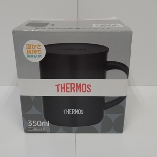 サーモス(THERMOS)の真空断熱マグカップJDG-352C ブラック(グラス/カップ)