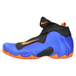 ナイキ(NIKE)のNIKE ナイキ AIR FLIGHT POSITE KNICKS AWAY エア フライト ポジット ニックス アウェイ ハイカットスニーカー US8.5/26.5cm A09378-401 ブルー/オレンジ(スニーカー)