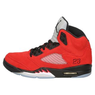 ナイキ(NIKE)のNIKE ナイキ AIR JORDAN 5 RETRO TORO BRAVO エアジョーダン5 トロブラボ ハイカットスニーカー レッド US8/26cm DD0587-600(スニーカー)