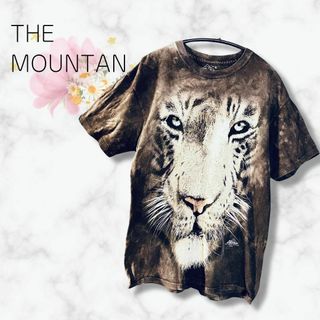 THE MOUNTAIN 半袖  tシャツ ヴィンテージ　USA製 ブラック　M(Tシャツ/カットソー(半袖/袖なし))