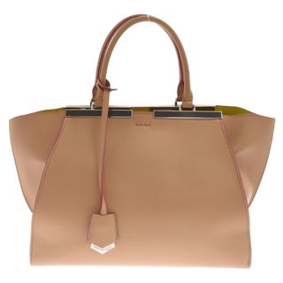 フェンディ(FENDI)のFENDI フェンディ トロワジュール ハンドバック ベージュ 8BH279-3M2(その他)