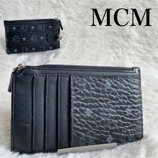 MCM - 美品 希少 MCM ヴィセトス カードケース コインケース パスケース PVC