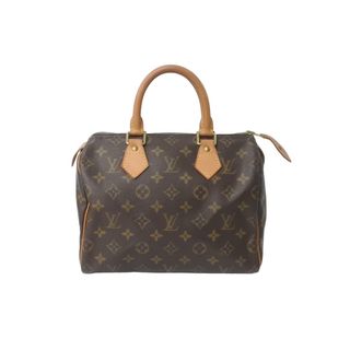 ルイヴィトン(LOUIS VUITTON)のLOUIS VUITTON ルイヴィトン スピーディ25 ハンドバッグ モノグラム M41528 PVC レザー ゴールド金具 美品 中古 63991(ハンドバッグ)