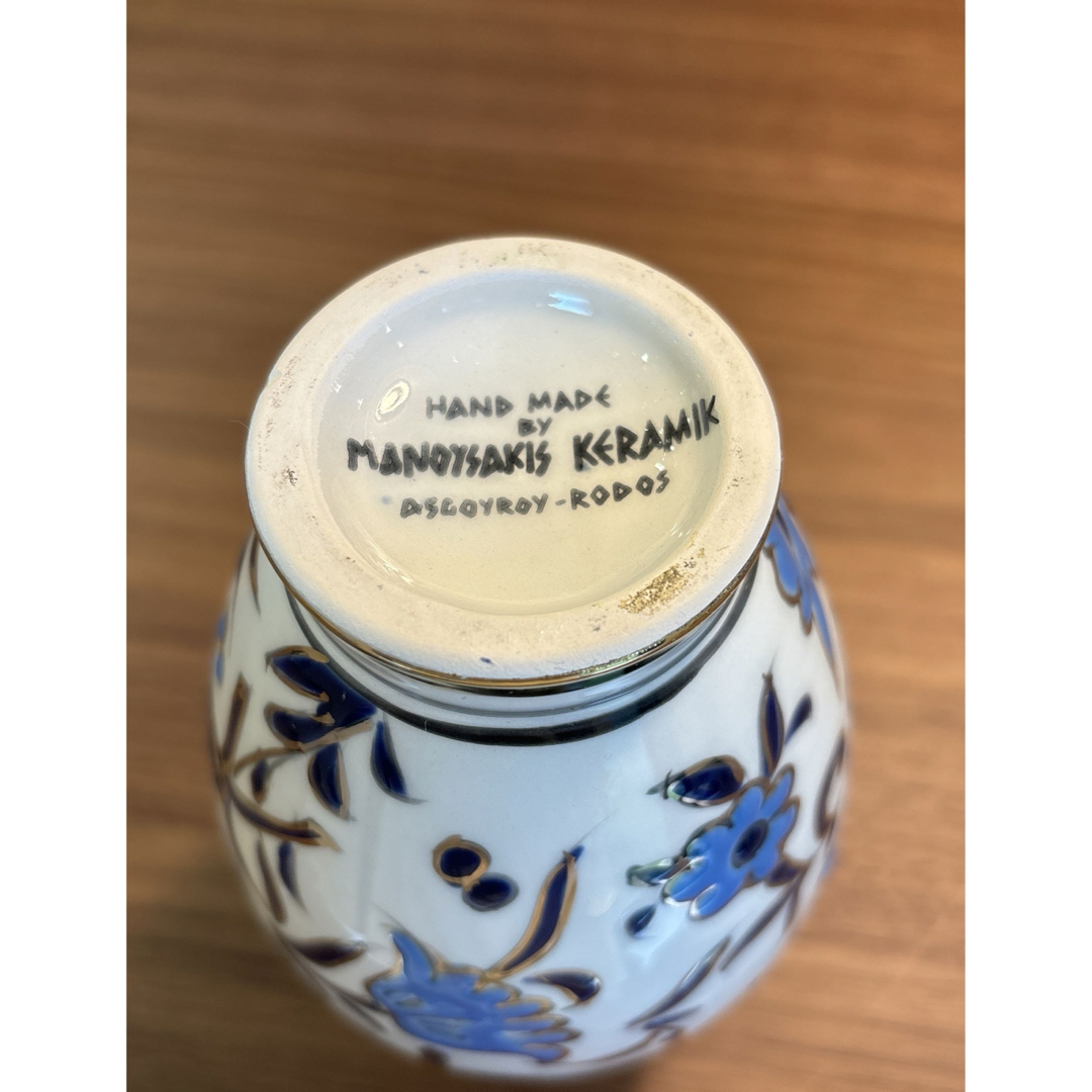Manousakis Keramik ギリシャ 花瓶 ハンドメイド ヴィンテージ Manousakis Keramik ギリシャ 花瓶 ハンドメイド ヴィンテージ