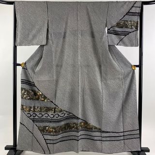 訪問着 身丈158cm 裄丈64cm 正絹 美品 名品 【中古】(着物)