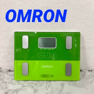 14213 体重体組成計 OMRON HBF-223-G 2015年製(体重計/体脂肪計)