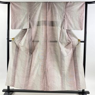 紬 身丈154.5cm 裄丈62cm 正絹 美品 名品 【中古】(着物)