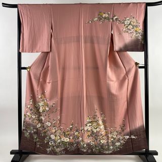 訪問着 身丈159cm 裄丈65.5cm 正絹 美品 秀品 【中古】(着物)