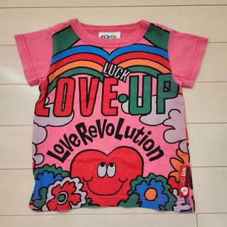 LOVE REVOLUTION - ラブレボリューション　半袖　Tシャツ　90