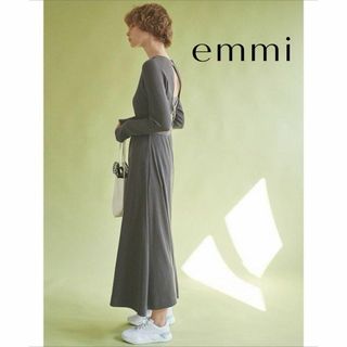 エミ(emmi)の【送料無料】emmi yogaチューブトップ付きランダムテレコワンピースFREE(ロングワンピース/マキシワンピース)