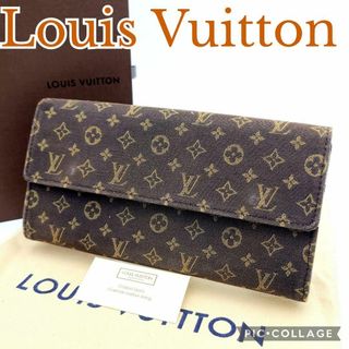 LOUIS VUITTON - 美品ルイヴィトン 長財布 ポルトフォイユ・サラ  モノグラムミニラン