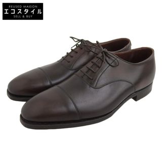 クロケットアンドジョーンズ(Crockett&Jones)のクロケット＆ジョーンズ 新品同様 Crockett&Jones クロケット＆ジョーンズ 9447-19B アンティークカーフ オードリー シューズ メンズ ダークブラウン 7 1/2E 7 1/2E(その他)