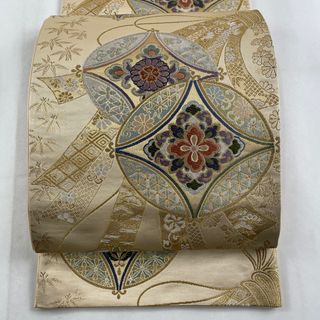 袋帯 美品 秀品 六通 正絹 【中古】(帯)