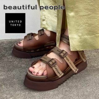 ビューティフルピープル(beautiful people)のbeautiful people×UNITEDTOKYO 別注コラボサンダル(その他)