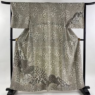 付下げ 身丈159.5cm 裄丈65cm 正絹 秀品 【中古】(着物)