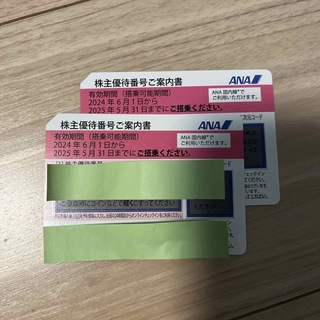 ANA(全日本空輸) - ANA株主優待券　2枚
