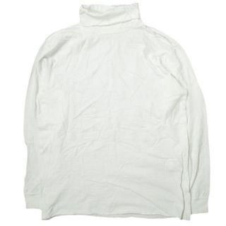 アンユーズド(UNUSED)のUNUSED アンユーズド 日本製 Long Sleeve Turtleneck T-shirts タートルネックロングスリーブTシャツ US0921 2 WHITE 長袖 トップス【中古】【UNUSED】(Tシャツ/カットソー(七分/長袖))