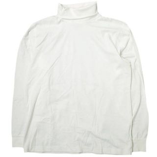 エルエルビーン(L.L.Bean)のL.L.Bean エルエルビーン Men's Carefree Unshrinkable Turtleneck メンズケアフリーアンシュリンカブルタートルネック 508642 XL(TRADITIONAL FIT) ホワイト 長袖 Tシャツ カットソー トップス【中古】【L.L.Bean】(Tシャツ/カットソー(七分/長袖))