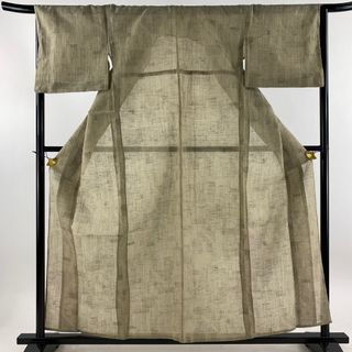 紬 身丈157cm 裄丈66cm 正絹 秀品 【中古】(着物)