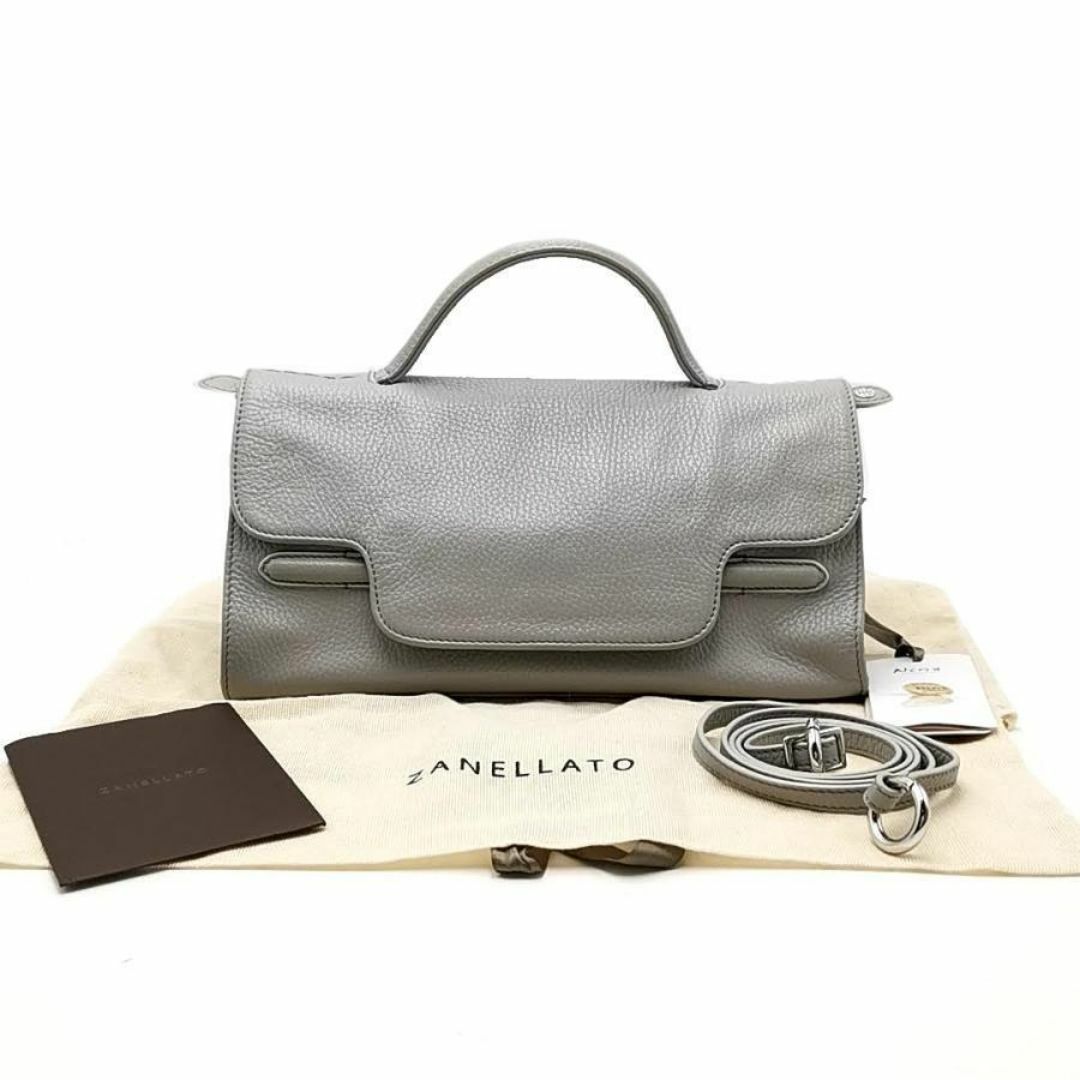 超美品 ザネラート ショルダーバッグ 鞄 ニーナ 伊製 03-24051408 超美品 ザネラート ショルダーバッグ 鞄 ニーナ 伊製 03-24051408