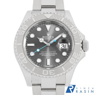 ロレックス(ROLEX)のロレックス ヨットマスター ロレジウム 116622 スレート (ダークロジウム/グレー) ランダム番 メンズ 中古 腕時計(腕時計(アナログ))