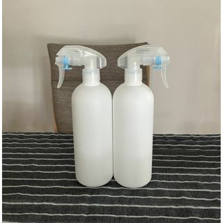 スプレーボトル 500ml 詰め替え用 霧 ミスト　２本(日用品/生活雑貨)