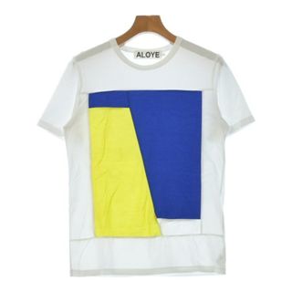 アロイ(ALOYE)のALOYE アロイ Tシャツ・カットソー S 白 【古着】【中古】(Tシャツ/カットソー(半袖/袖なし))