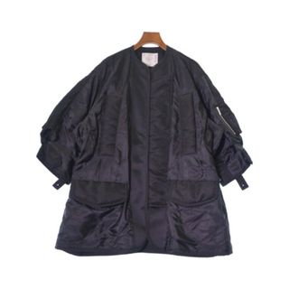 sacai サカイ コート（その他） 2(M位) 黒 【古着】【中古】