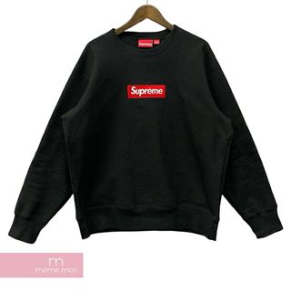 シュプリーム(Supreme)のSupreme 2022AW Box Logo Crewneck Black シュプリーム ボックスロゴクルーネック スウェットシャツ トレーナー ブラック サイズM【240525】【ほぼ新品】【me04】(スウェット)