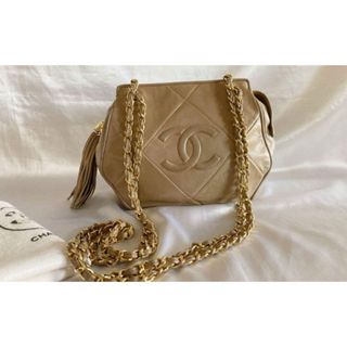 シャネル(CHANEL)のCHANEL シャネル　ラムスキン フリンジ マトラッセ ショルダーバッグ (ショルダーバッグ)