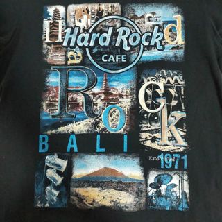 ハードロックカフェ バリBALI Tシャツ メンズ レディース ブラック S(Tシャツ/カットソー(半袖/袖なし))