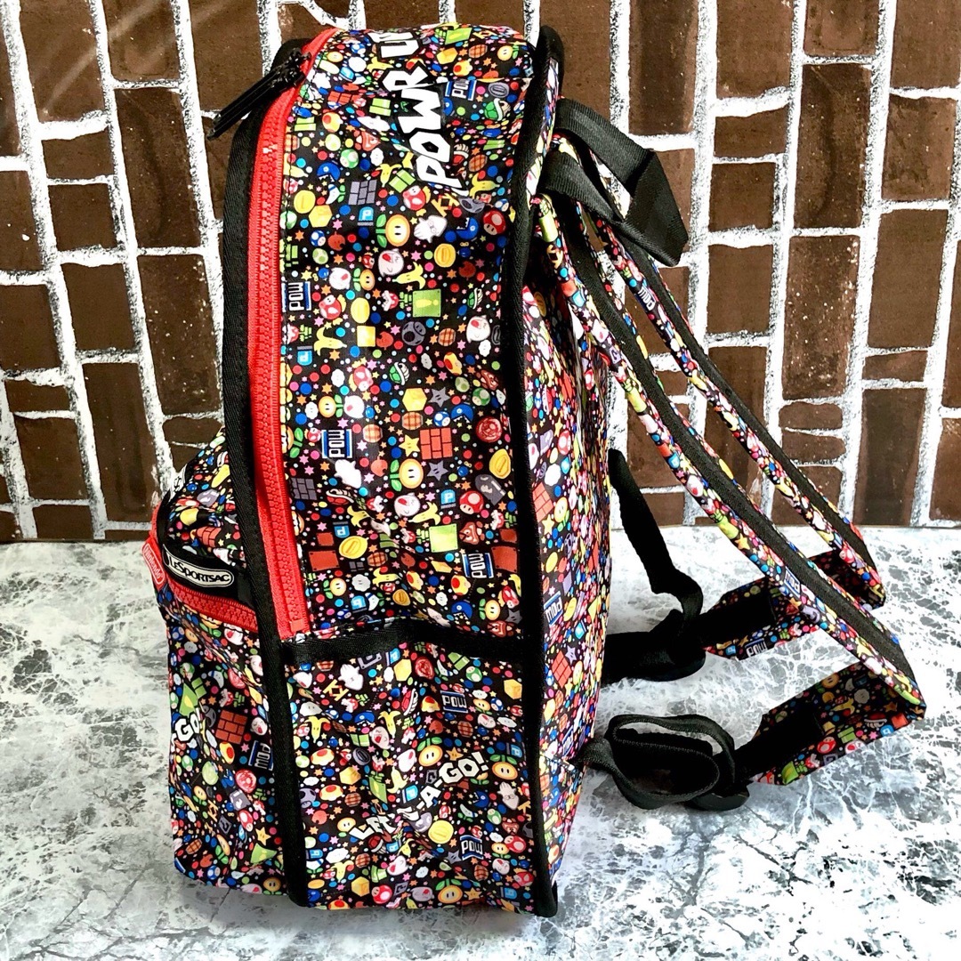 LeSportsac Nintendoマリオ リュック バックパック レディース LeSportsac Nintendoマリオ リュック バックパック レディース