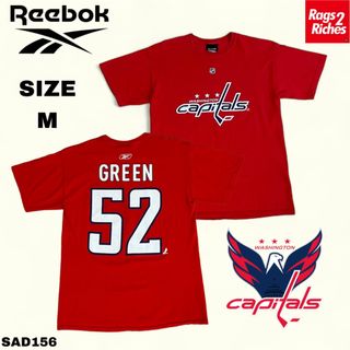 リーボック(Reebok)のREEBOK NHL ワシントン・キャピタルズ リーボック 両面プリントTシャツ(Tシャツ/カットソー(半袖/袖なし))