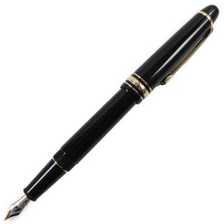 モンブラン(MONTBLANC)の極美品●MONTBLANC モンブラン マイスターシュテュック Pix ペン先K14 Mニブ ホワイトスター 万年筆 ブラック ゴールド メンズ レディース(ペン/マーカー)