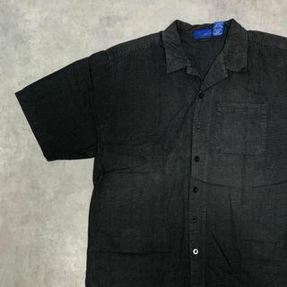 オーシャンパシフィック(OCEAN PACIFIC)の【OceanPacific】オーシャンパシフィック ブラックレーヨンシャツ OP(Tシャツ/カットソー(半袖/袖なし))