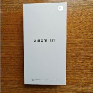 シャオミ(Xiaomi)のXiaomi13T XIG04  アルパインブルー・256GB(スマートフォン本体)