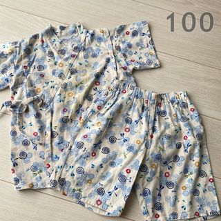 子供服 甚平 100サイズ　男の子 夏服(甚平/浴衣)