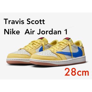 NIKE - Travis Scott × Air Jordan 1  Low Canary