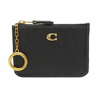 コーチ(COACH)のコーチ ミニスキニーIDケース CH810 クロスグレインレザー/BK(名刺入れ/定期入れ)