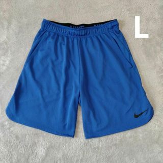 NIKE - メンズ　ナイキ　NIKE　カラー　ハーフパンツ　青　ブルー　Lサイズ