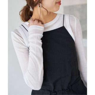 Spick and Span le / ル TENCEL LAYERED TOP