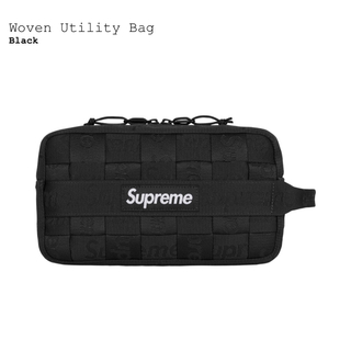 Supreme - Supreme Woven Utility Bag シュプリーム ブラック