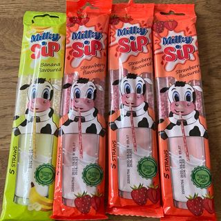 ミルキーシップ　バナナ味　いちご味　4パック　牛乳　ミルク　子ども　おやつ　菓子(菓子/デザート)