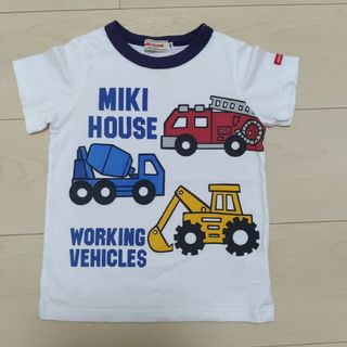 ミキハウス(mikihouse)の良品 ミキハウス 働く車 Ｔシャツ 100(Tシャツ/カットソー)