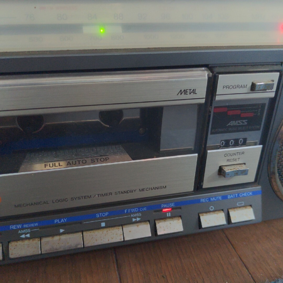 昭和レトロ SANYO サンヨー ラジカセ MR-V9の通販 by ちいちい's 昭和レトロ SANYO サンヨー ラジカセ MR-V9の通販 by ちいちい's